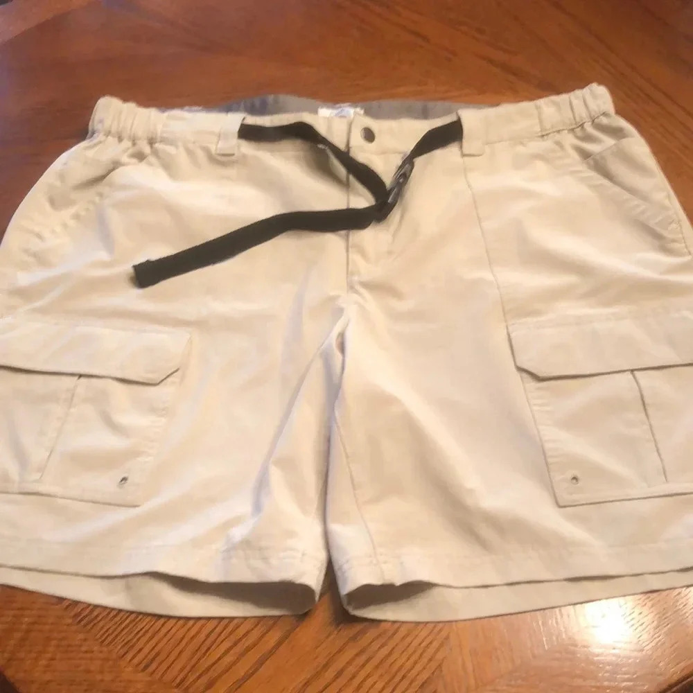 Craft & Barrow Belted Cargo Shorts 46